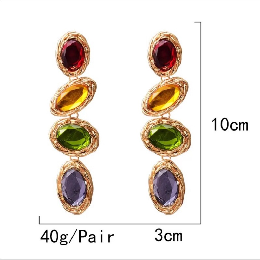 Lucky charm drop earrings - Picture 4 of 9